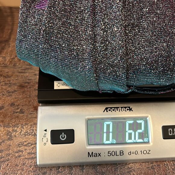 Shein Glitter Ruffled Bustier Adjustable Spaghetti Strap Mini Dress Medium - Picture 11 of 11